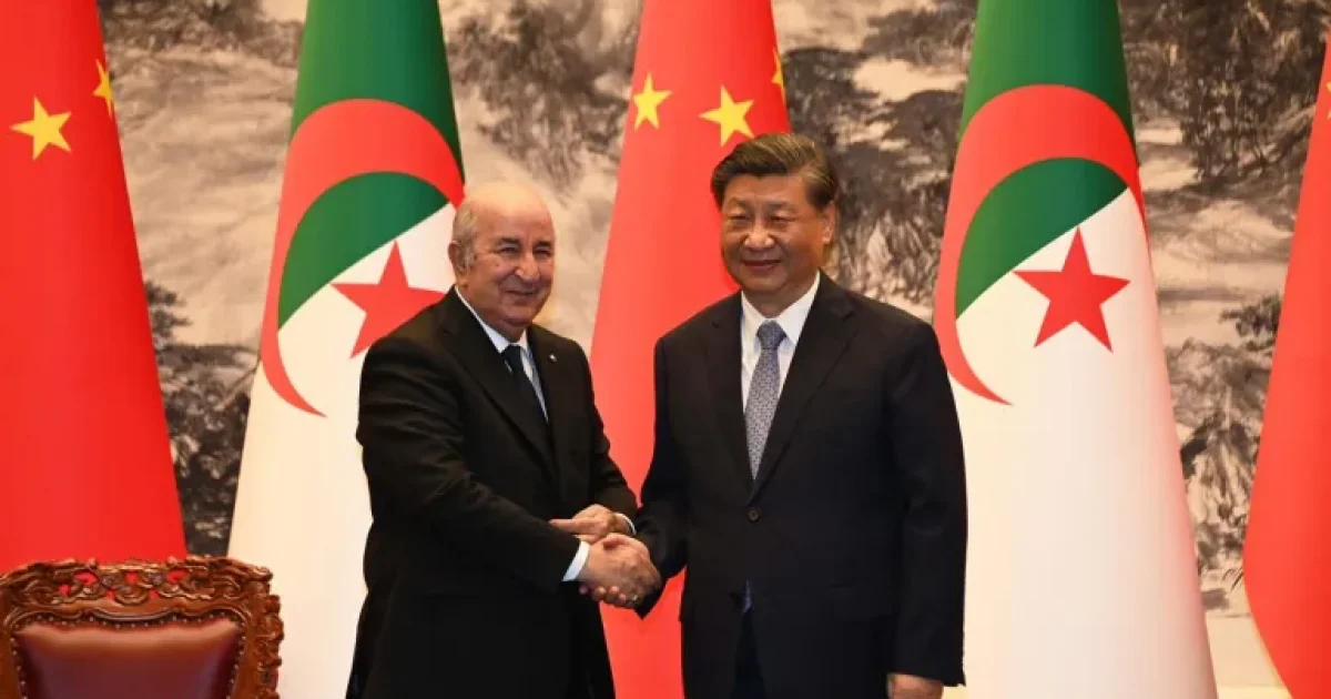 Aljeeriya iyo Shiinaha oo kala saxiixday heshiisyo kala duwan