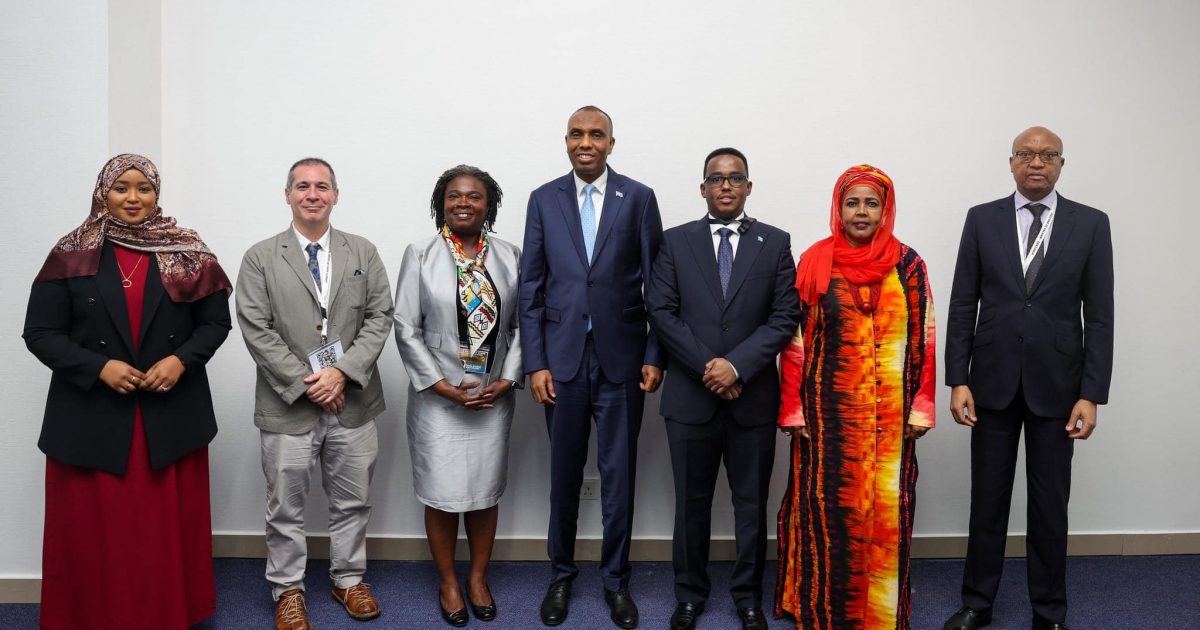 Ra’iisulwasaaraha XFS oo kulan la yeeshay madaxweyne ku xigeenka Bangiga Adduunka