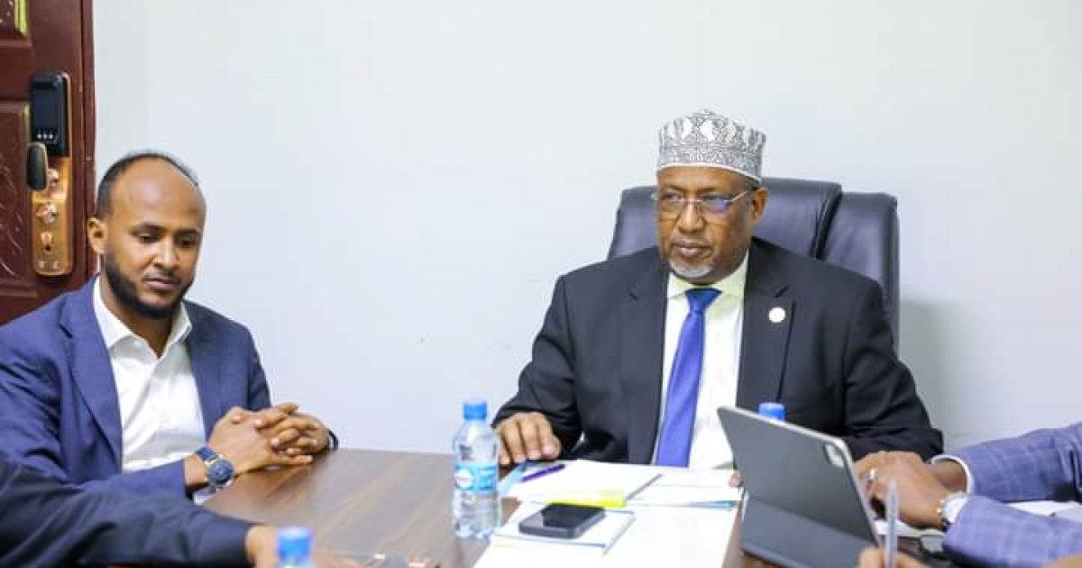 Guddoomiyaha Golaha Shacabka BJFS oo kormeeray xafiisyada Guddiyada Golaha