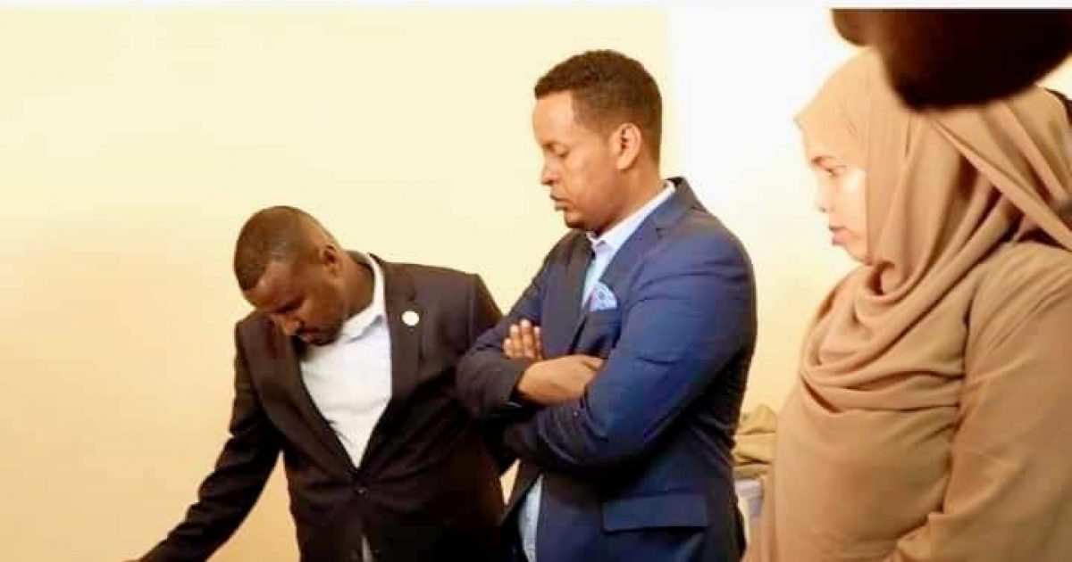 Xildhibaanno ka tirsan Labada Gole ee BFS oo booqday dhaawacyada askartii maanta