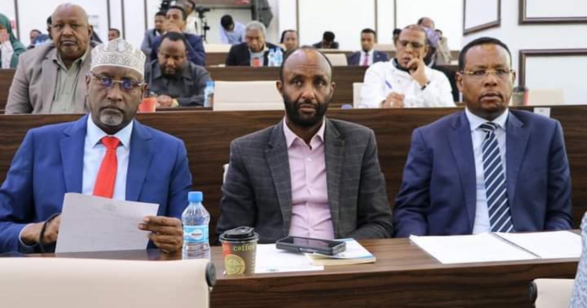 Xildhibaannada Golaha Shacabka BJFS oo Akhrinta 1aad marsiiyay Hindise Sharciyeedka Hubka