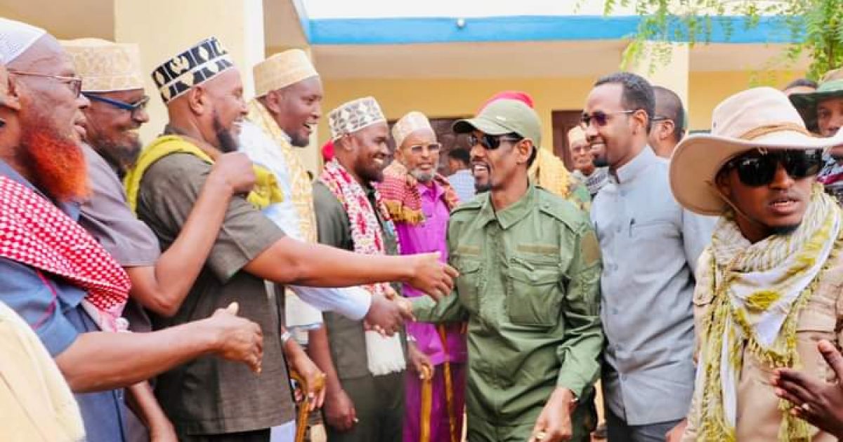 Madaxweyne ku-xigeenka Jubbaland oo lagu soo dhaweeyay Beladxaawo “SAWIRRO”