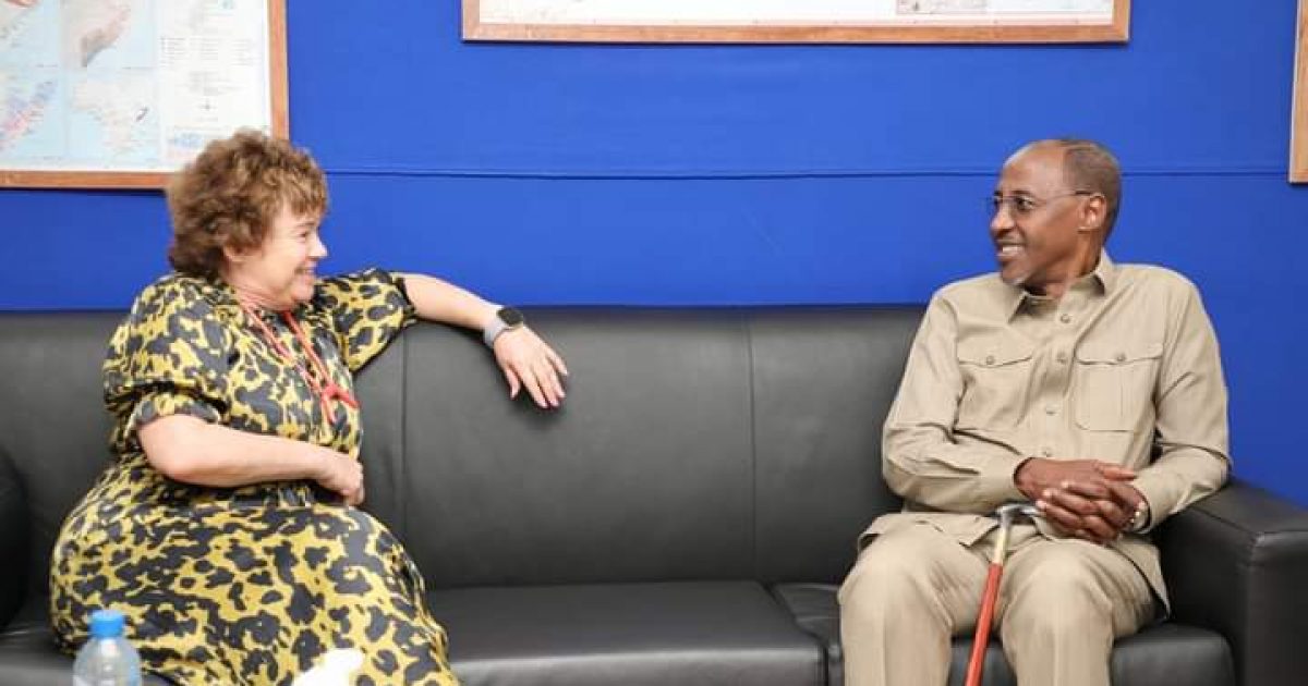 Ergayga Madaxweynaha JFS ee Arrimaha Somaliland oo kulan la qaatay Catriona Laing