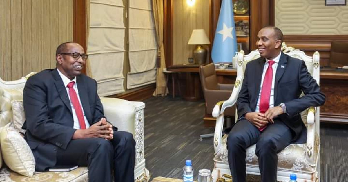 Ra’iisul Wasaare Xamsa oo qaabilay Ergeyga gaarka ah ee UNHCR u qaabilsan Geeska Afrika “SAWIRRO”