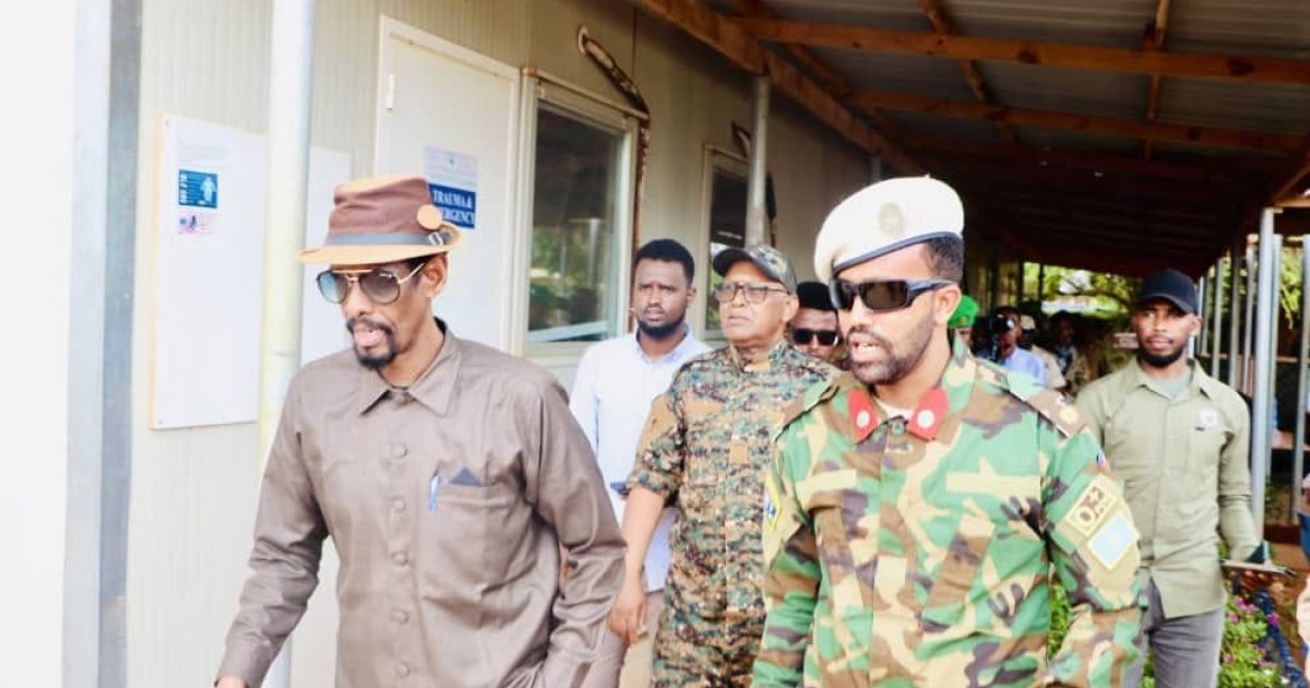 Madaxweyne ku-xigeenka 1-aad ee Jubbaland oo tababar u soo xiray cutubyo ka tirsan Ciidanka