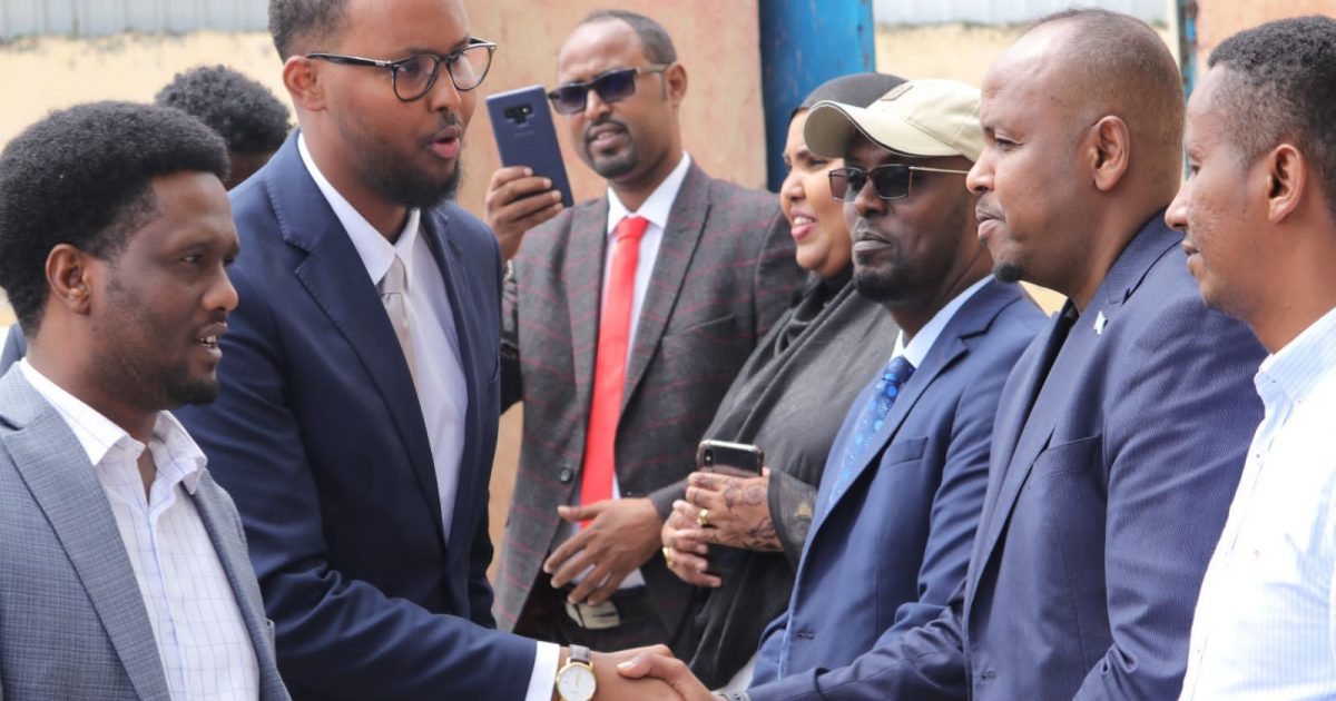 Xildhibaan Cabdullaahi oo ka mid ah Baarlamaanka Gutenberg oo lagu soo dhaweeyay Muqdisho