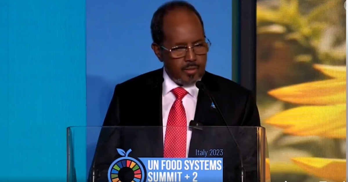 Madaxweyne Xasan Sheekh oo Khudbad ka jeediyay kulanka iskaashiga Talyaaniga iyo dalalka Geeska Afrika