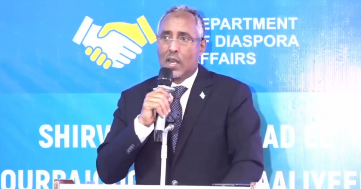 Wasiirka Arrimaha dibadda JFS oo Daah-furay Shirweynaha Qurba-joogta Soomaaliyeed