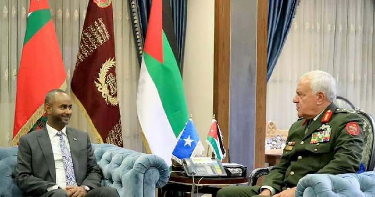 Soomaaliya iyo Jordan oo ka wada hadlay la dagaallanka argagixisada