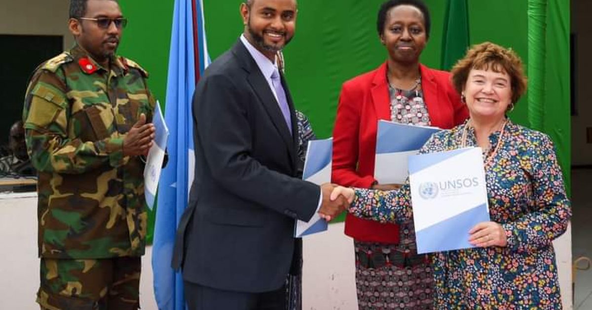 Wasiirka Gaashaandhigga oo kala wareegay hoggaanka ATMIS Lix Saldhig (WARBIXIN)