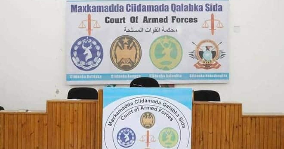 Maxkamadda Ciidamada qalabka sida oo u fariisatay dacwad ka dhan ah Askari dil u geeystay muwaaddin Kenyaan ah