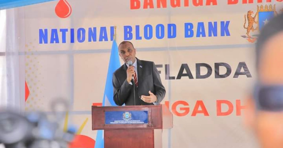 Prime Minister Hamza inaugurates the National Blood Bank