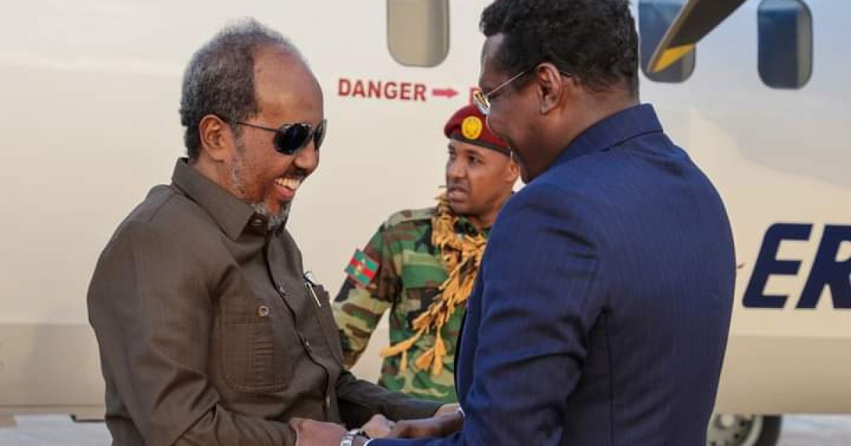 Madaxweyne Xasan Sheekh oo si KMG ah ugu shaqeynaya magaalada Dhuusamareeb “SAWIRRO”