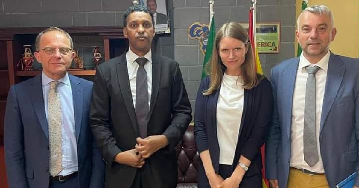 Safiirka Soomaaliya ee Ethiopia oo la kulmay Wafdi ka socday Midowga Yurub