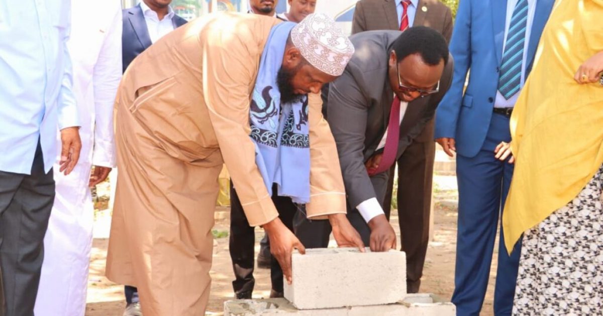 Ra’iisul Wasaare ku-xigeenka dalka oo dhagax dhigay Wasaaradda Arrimaha diinta iyo Awqaafta