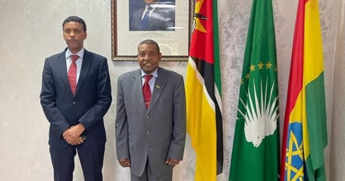 Danjirayaasha Soomaaliya iyo Mozambique ee Dalka Ethiopia oo ka wada hadlay xoojinta xiriirka labada Dal