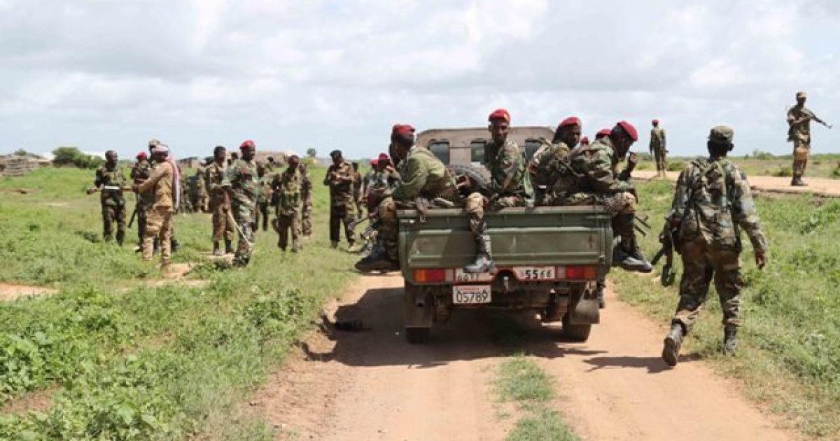 Ciidanka Xoogga Dalka oo khawaarijta kala wareegay deegaanno ka tirsan Gobalka Galgaduud