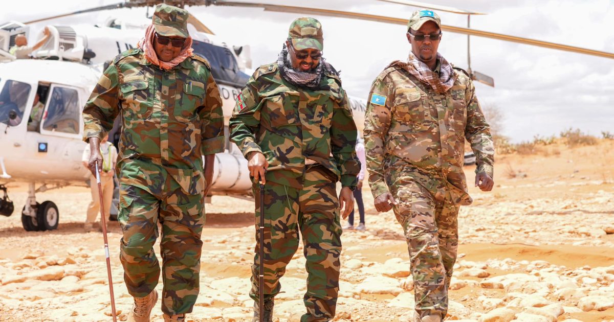 Madaxweyne Xasan Sheekh oo gaaray Degmada Aadan-Yabaal