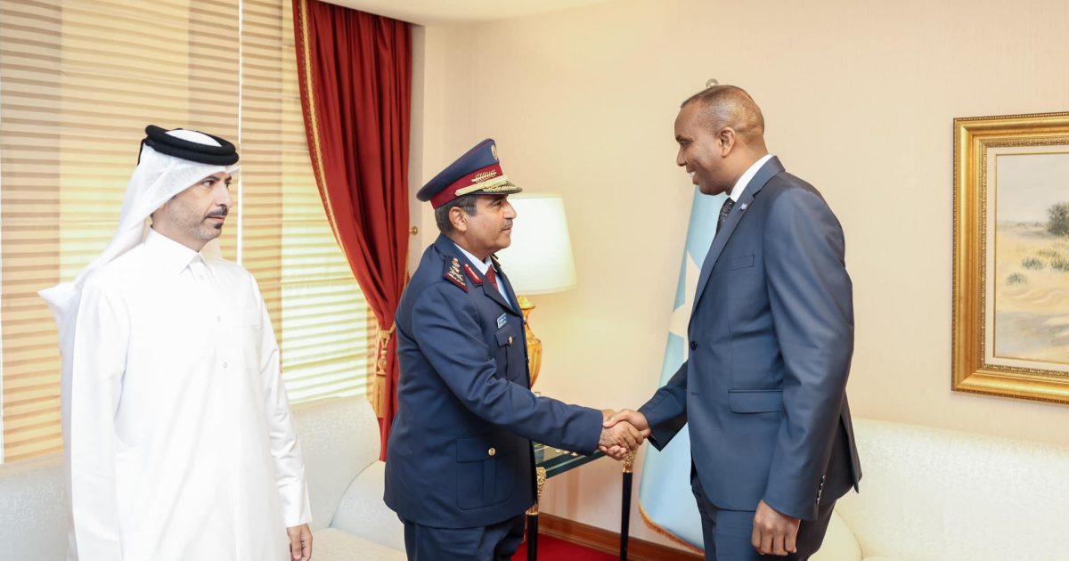 Ra’iisul Wasaaraha XFS oo kulan la qaatay Taliyaha ciidanka qalabka sida ee Qatar