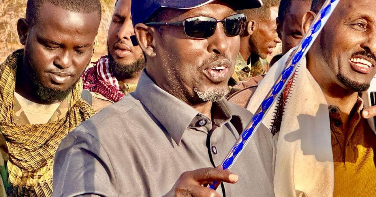 Guddoomiyaha Gobolka Banaadir oo Ciidamada iyo dadweynaha kula hadlay degaanka Nuur-dugle