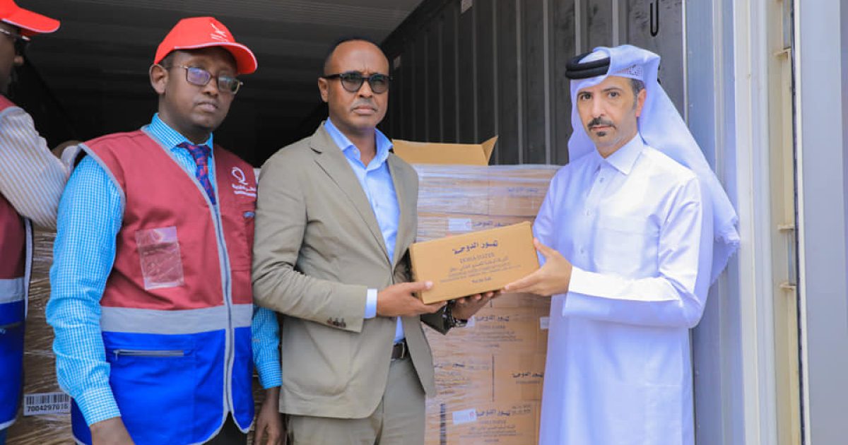 Hay’adda SoDMA oo Dowladda Qatar kala wareegtay Gargaar mucaawino ah