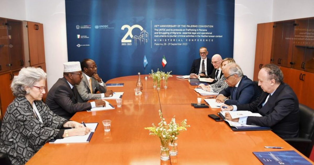 Minister of Interior attends a Conference on Transnational Organized Crime