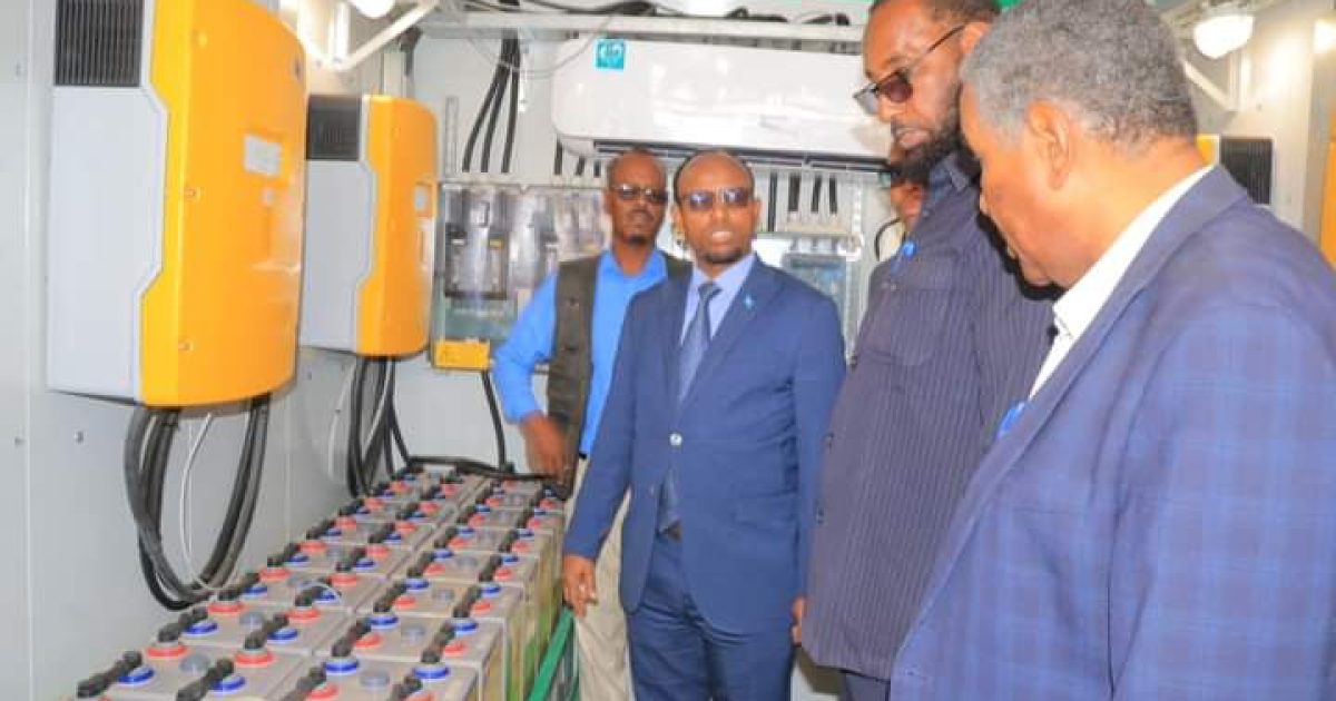 Wasiirka Caafimaadka oo furay qeybta daweynta Isku-furanka ee Isbitaalka Deyniinle “SAWIRRO”