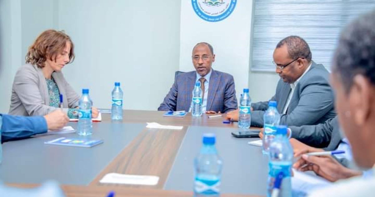 Ergayga Madaxweynaha JFS u qaabilsan arrimaha Somaliland oo kulan la qaatay xubno ka socday W/arrimaha Dibadda Norway 