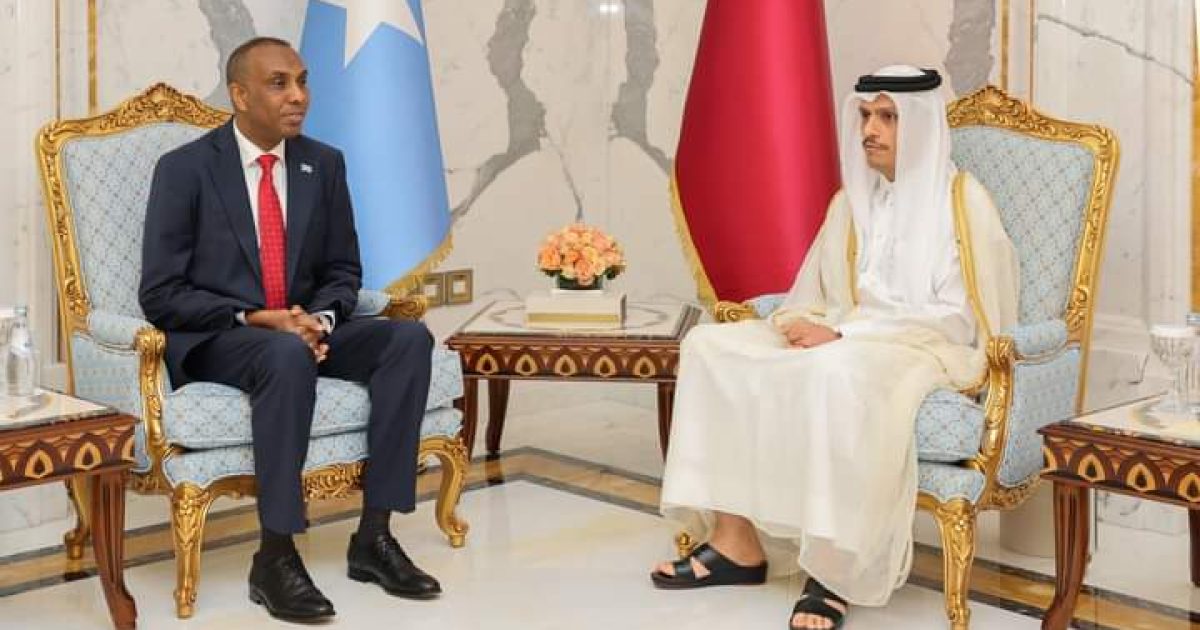 Ra’iisul Wasaare Xamsa oo Dowladda Qatar kala hadlay inay garab ku siiso ciribtirka Khawaariijta