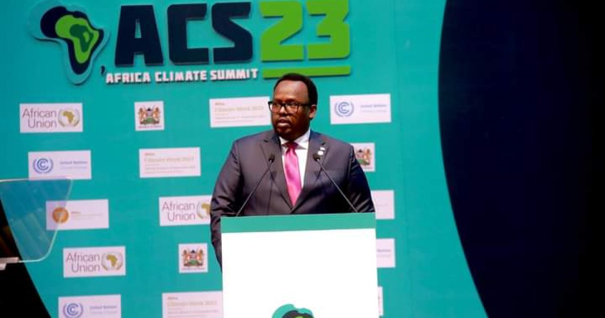 Ra’iisul Wasaare Ku-xigeenka dalka oo shirka isbeddelka Cimilada Afrika uga qeybgalay Nairobi