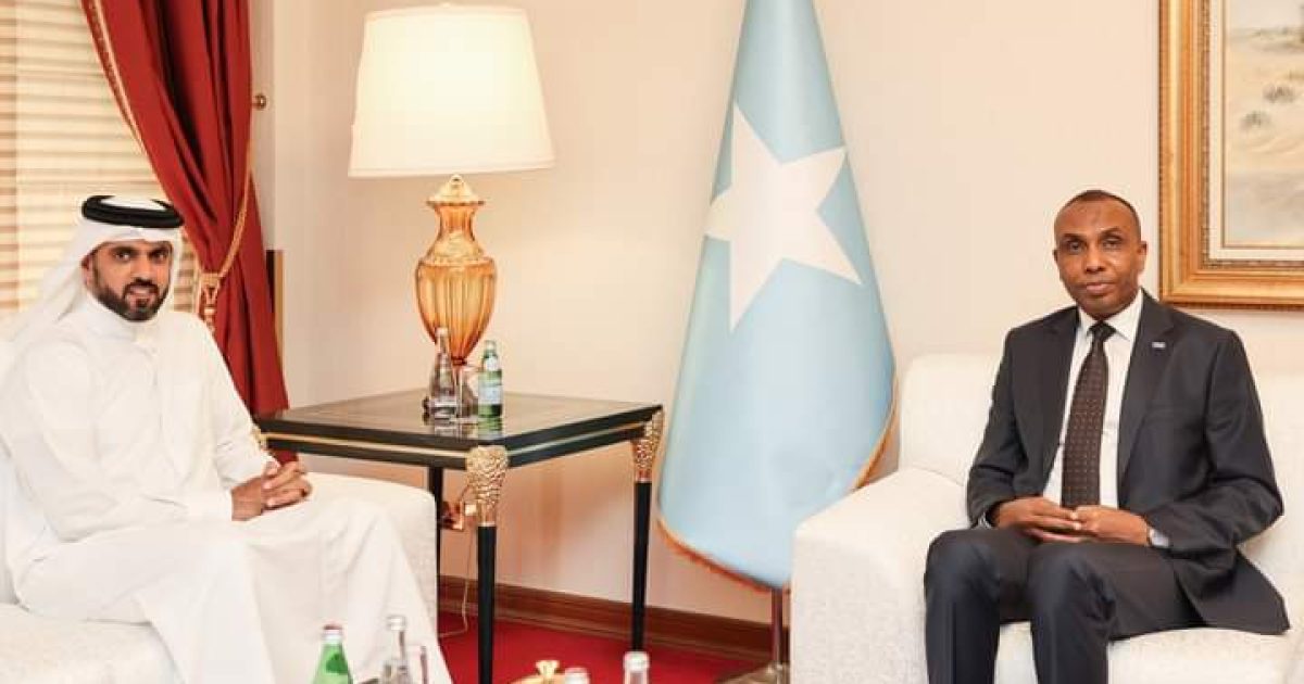 Ra’iisul Wasaare Xamsa oo la kulmay Agaasimaha Guud ee Sanduuqa Horumarinta Qatar
