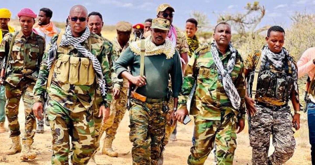 Ciidamada Xoogga Dalka iyo kuwa Difaaca shacabka oo gaaray deegaanka Bulacle “SAWIRRO”