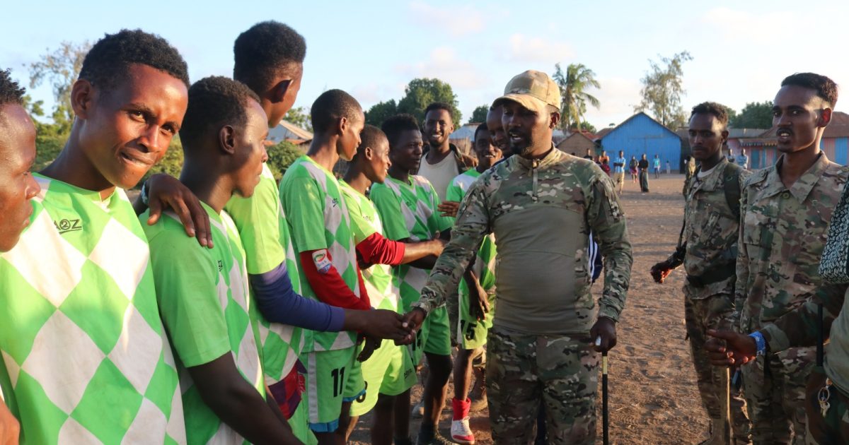 Taliyaha guutada 14ka October oo tartan isboorti u furay dhallinyarada Awdheegle “SAWIRRO”