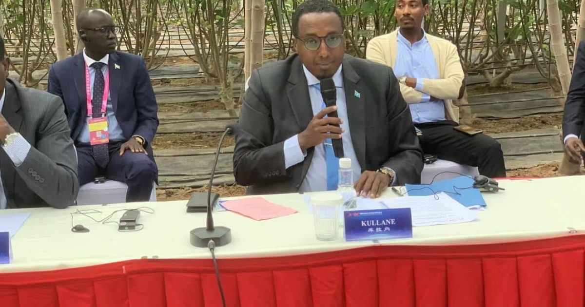 Safiirka JFS ee dalka Shiinaha oo ka qeyb galay shirka iskaashiga Beeraha ee Shiinaha iyo Geeska Afrika