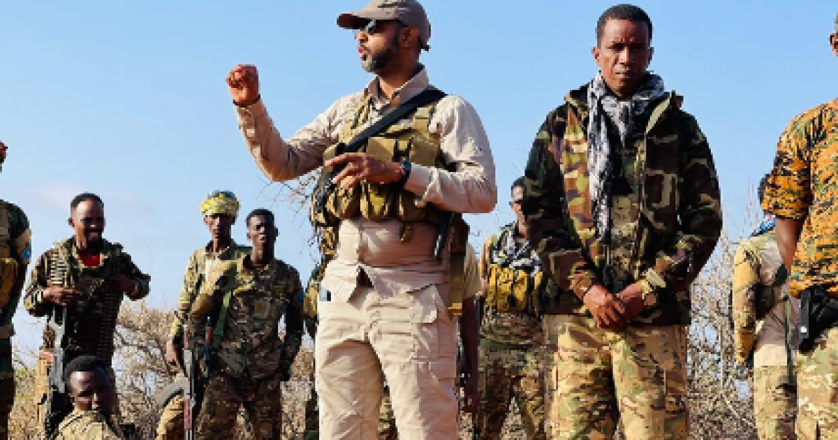 Wasiirka Gaashaandhigga XFS oo booqday Ciidanka Xoogga ee ku sugan furimaha hore ee Dagaalka Bariga gobolka Galgaduud