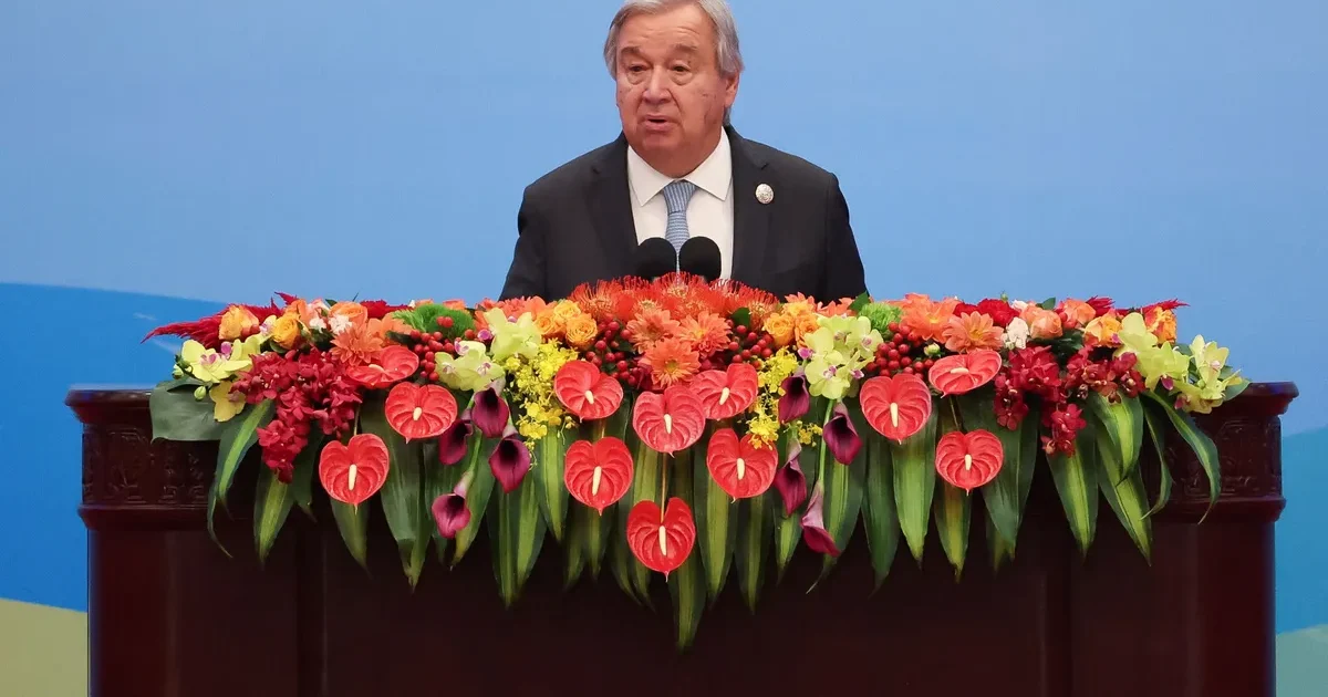 Antonio Guterres oo ku baaqay Xabad joojin bini’aadannimo oo ka dhaqan gasho Qaza