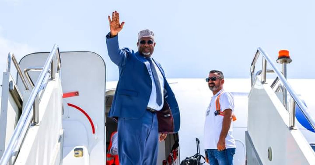 Guddoomiye Sheekh Aadan Madoobe oo u ambabaxay dalka Talyaaniga