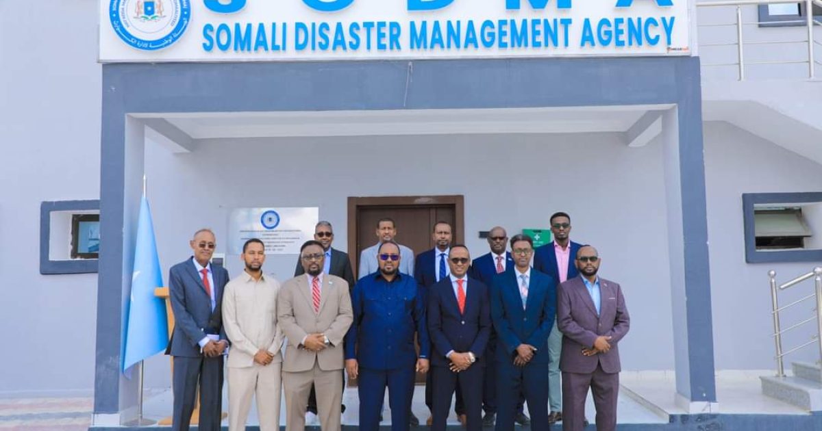 Guddoomiyaha SoDMA oo ku soo dhaweeyay xarunta hoggaamiyaha Maamulka KMG ee SSC