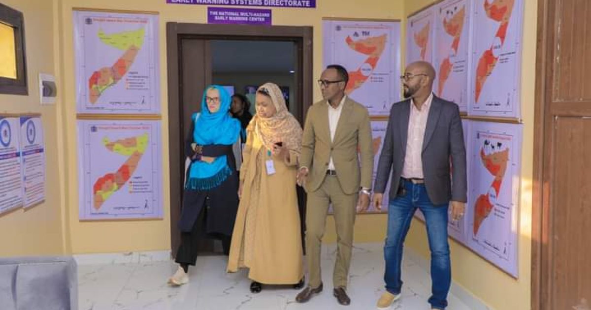 Guddoomiyaha Hay’adda SoDMA oo qaabilay Wafdi ka socda Hay’adda Unicef “SAWIRRO”