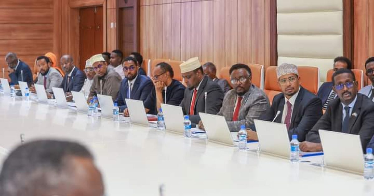 Golaha wasiirrada XFS oo mushaarkooda ku taageeray dagaalka lagu ciribtirayo Khawaarijta