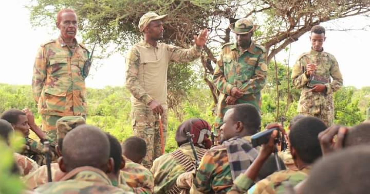 Saraakiil dhiirigelin ugu tegay ciidamada xoogga dalka ee ku sugan  Gobalka Bakool