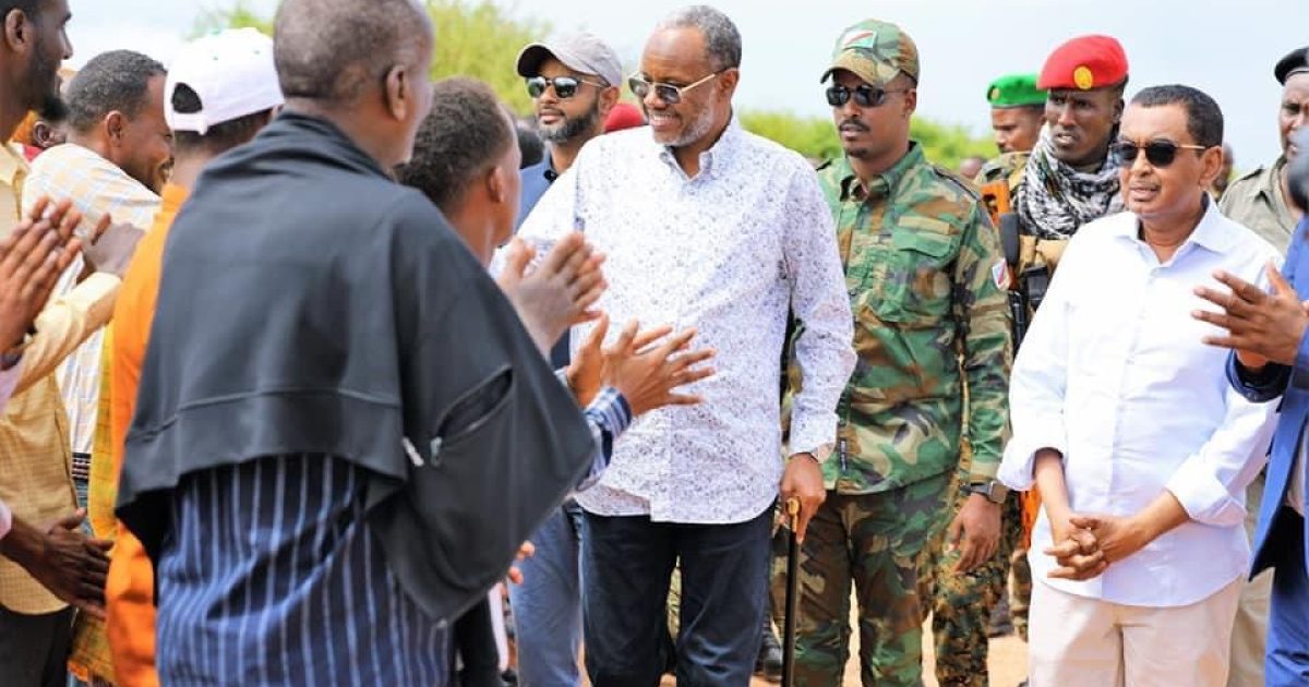 Madaxweynaha KGS oo gaaray Degmada Diinsoor ee Gobolka Baay “SAWIRRO”