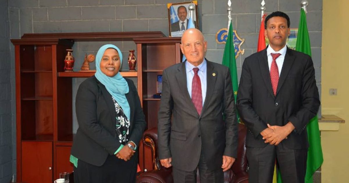 Somali Ambassador to Ethiopia receives Arab league, Germany Envoys
