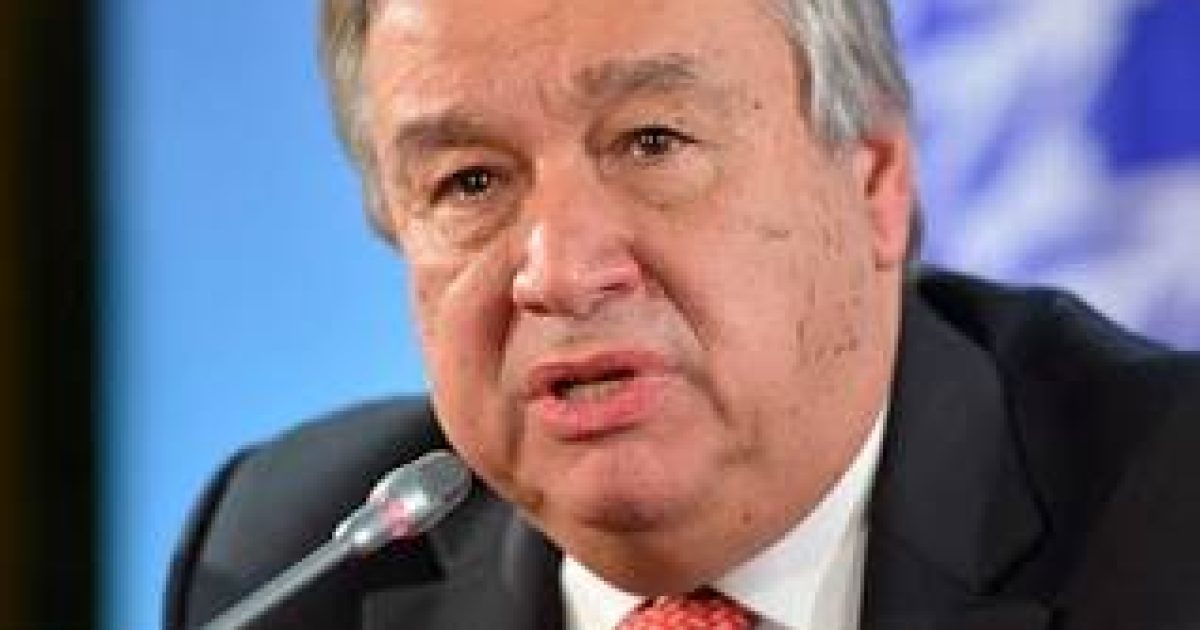 Xoghayaha guud ee Qaramada Midoobay oo si kulul uga hadlay duqeymaha Israa’iil ay ku hayso Qaza