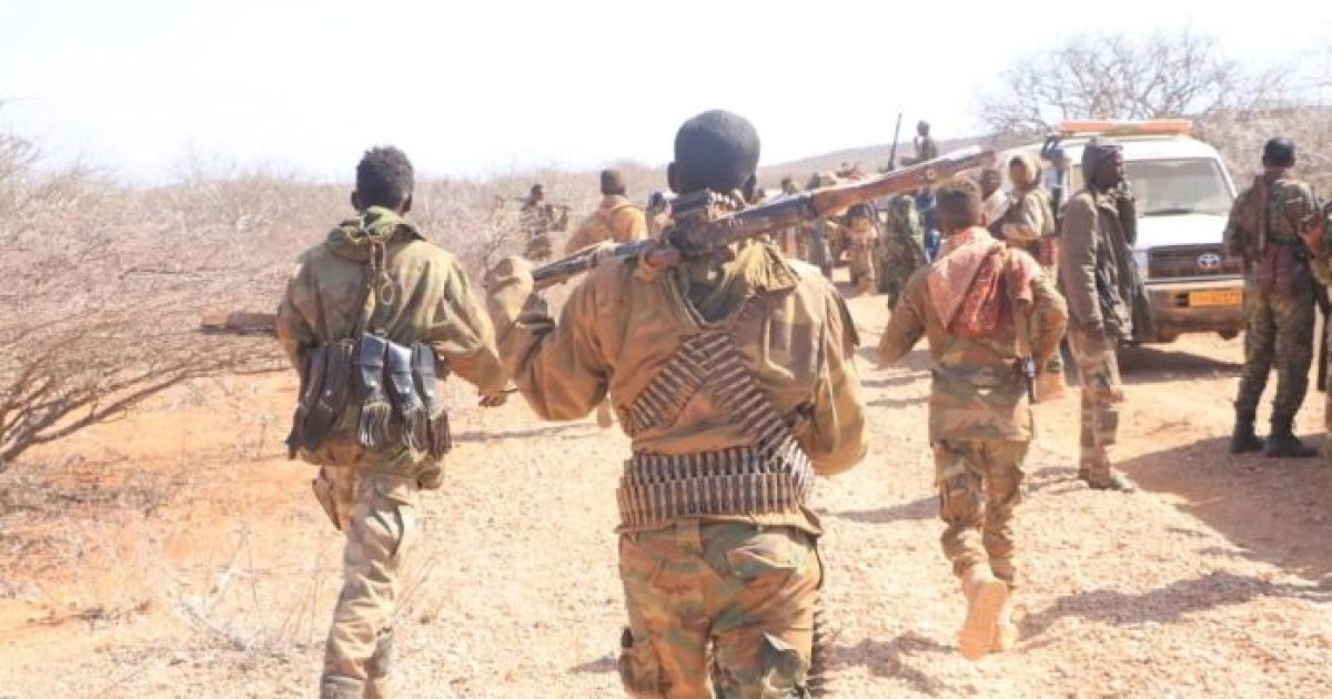 Ciidamada Xoogga dalka oo howlgallo ka sameeyay duleedka magaalada Kismaayo