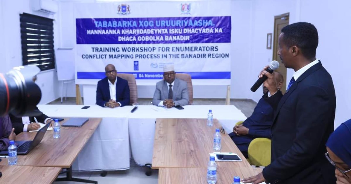 Tababar loo furay Qaar ka mid ah Shaqaalaha Gobalka Banaadir