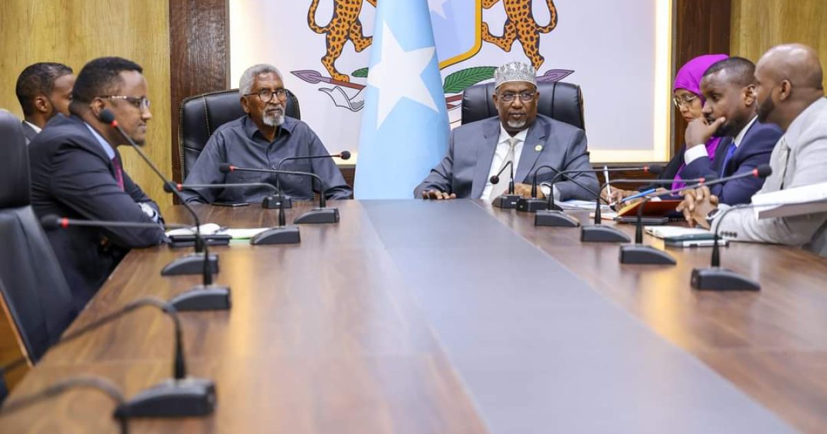 Guddoomiyaha Golaha Shacabka oo kulan la qaatay guddoonka Aqalka Sare BJFS