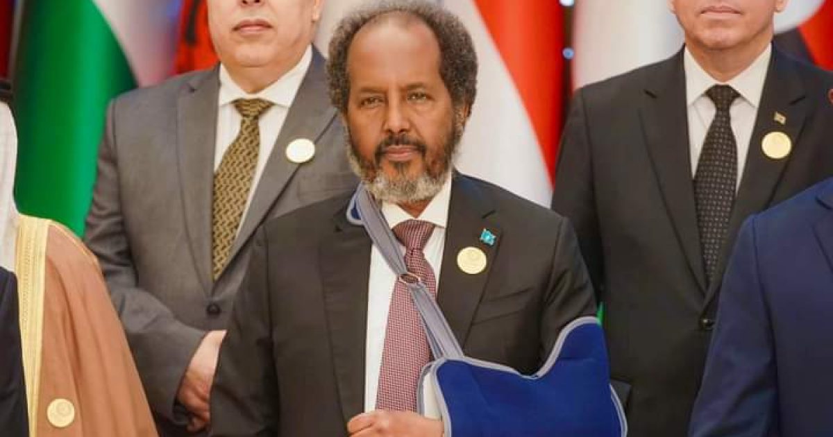 Madaxweyne Xasan Sheekh oo Hoggaamiyeyaasha Dalalka Islaamka la wadaagay Mowqifka Soomaaliya ee xaaladda Qasa