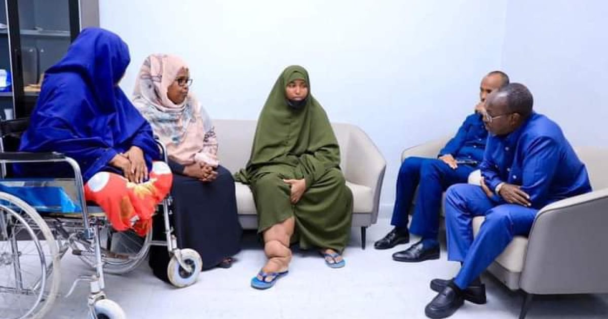 Duqa Muqdisho oo balan qaaday in Dhibane Seynab uu caafimaad dibadda ah u diri doono