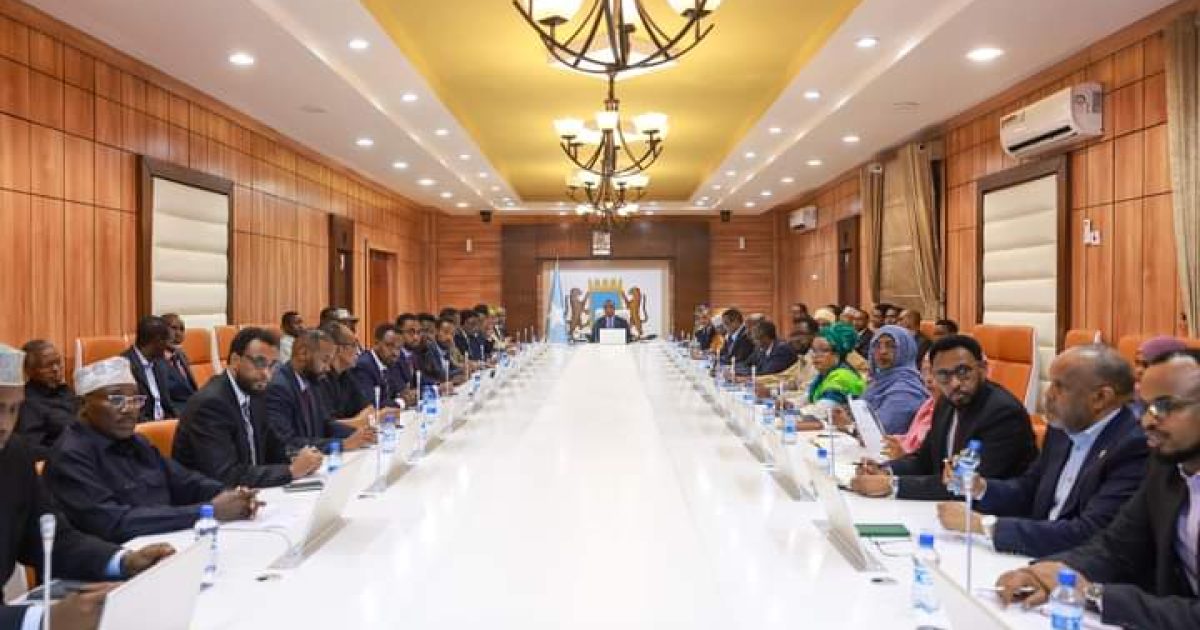 Golaha Wasiirada oo caawa meel mariyay Hindise Sharciyeedka Dad-dhigista “SAWIRRO”